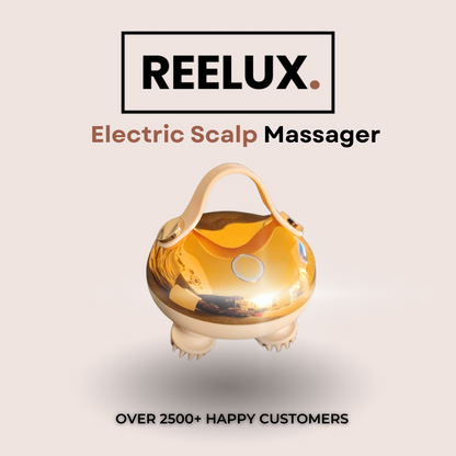 Reelux Handheld Scalp Massager- Portable Electric Scalp Massager