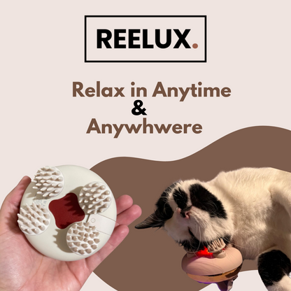 Reelux Handheld Scalp Massager- Portable Electric Scalp Massager